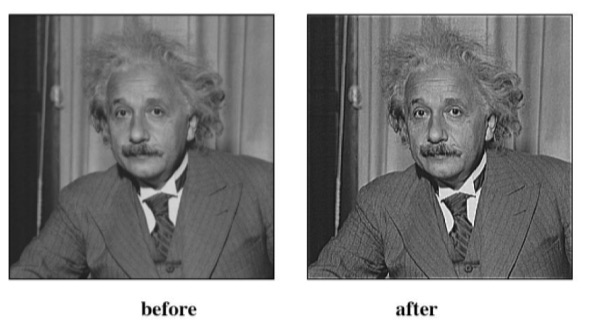 An example of sharpening